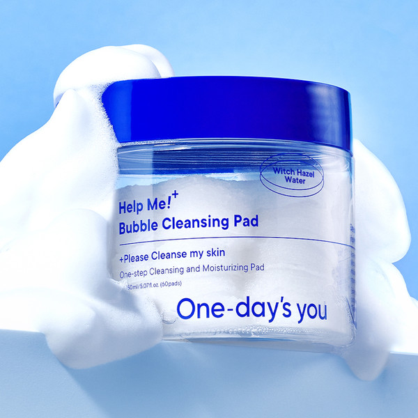 Изображение товара Пэд для лица One-day's you Help Me Bubble Cleansing Pad (60шт)