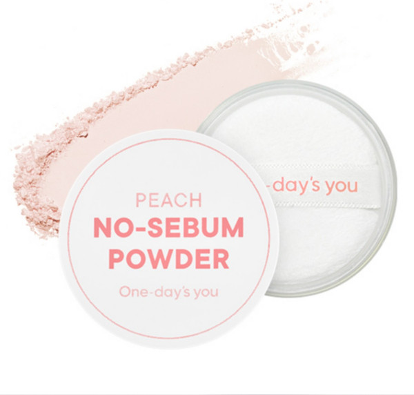 Изображение товара Пудра рассыпчатая One-day's you Peach No-sebum Powder (4г)