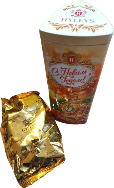 Изображение товара Чай листовой Hyleys С Новым Годом! Часы (60г)