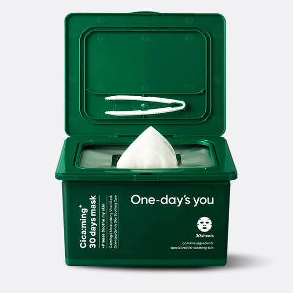 Изображение товара Набор масок для лица One-day's you Cica: Ming 30 Days Mask с центеллой (30шт)