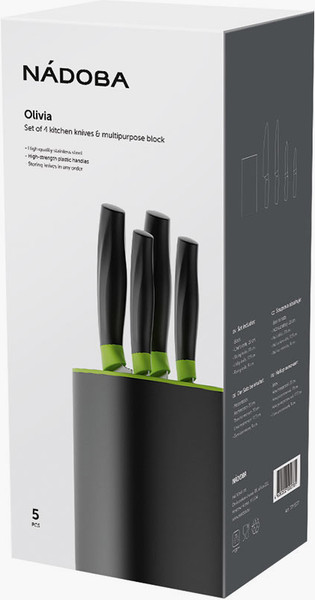 Изображение товара Набор ножей Nadoba Olivia 724522 (4шт)