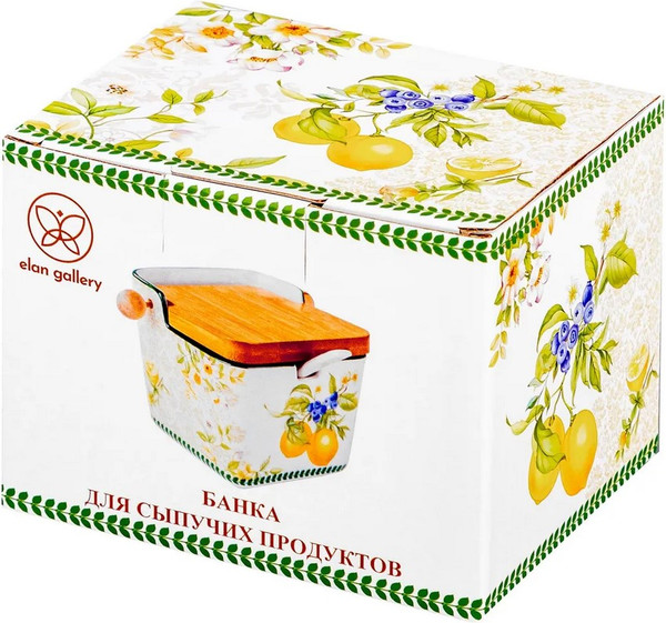 Изображение товара Емкость для хранения Elan Gallery Лимоны / 420637