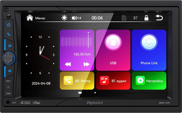 Изображение товара Бездисковая автомагнитола Prology MPV-370