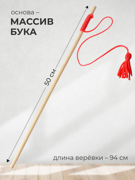 Изображение товара Игрушка для кошек Leader Toys Дразнилка / МТ14333 (красный)