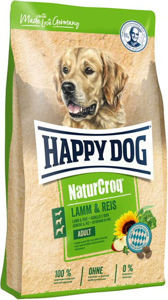 Изображение товара Сухой корм для собак Happy Dog NaturCroq Lamm&Reis (18кг)