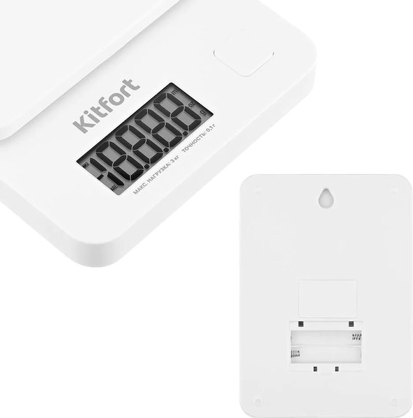 Изображение товара Кухонные весы Kitfort КТ-817-2 (белый)