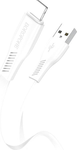 Изображение товара Кабель Borofone BX85 Lightning (1м, белый)