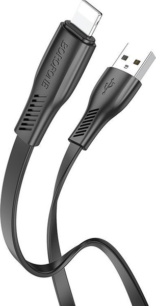 Изображение товара Кабель Borofone BX85 Lightning (1м, черный)