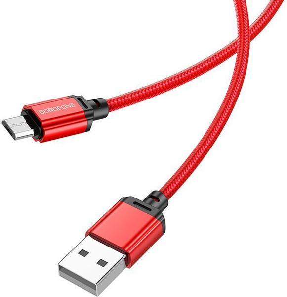 Изображение товара Кабель Borofone BX87 Micro (1м, красный)