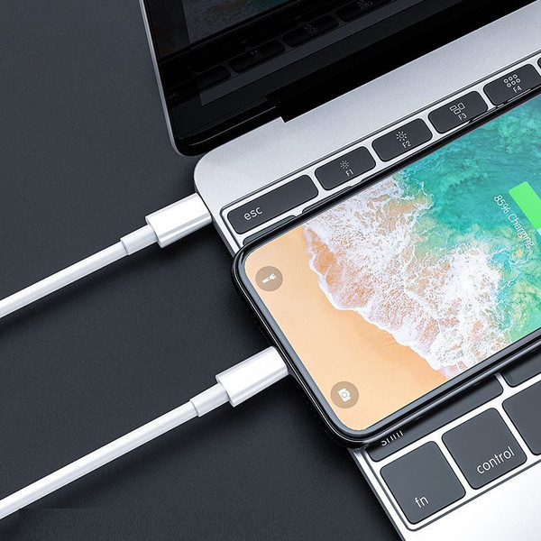 Изображение товара Кабель Denmen D22V Micro (1м, белый)