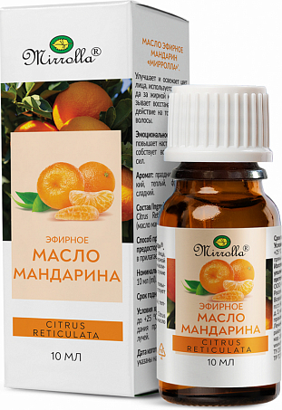 Изображение товара Эфирное масло Mirrolla Мандарин (10мл)