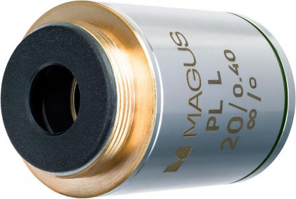 Изображение товара Объектив для микроскопа Magus 20PLL 20x/0.40 Plan L WD 8.80мм / 83461