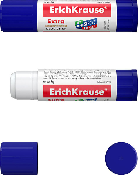 Изображение товара Клей-карандаш Erich Krause Extra / 59638 (3шт)