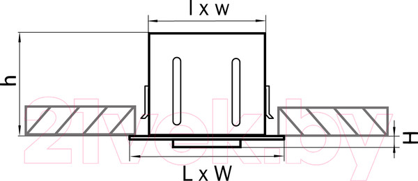 Изображение товара Точечный светильник Lightstar Cardano 214030