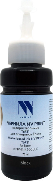 Изображение товара Контейнер с чернилами NV Print NV-INK-T6731Bk