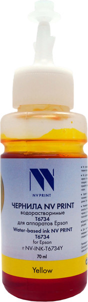 Изображение товара Контейнер с чернилами NV Print NV-INK-T6734Y