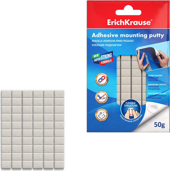 Изображение товара Набор клеевых точек Erich Krause 59666 (белый)