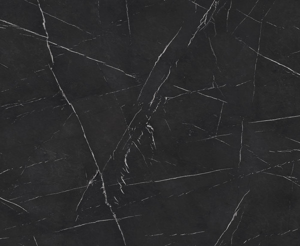 Изображение товара Обеденный стол СВД Юнио 110-140x70 / 052Э.П20.Х (мрамор неро маркина/хром)