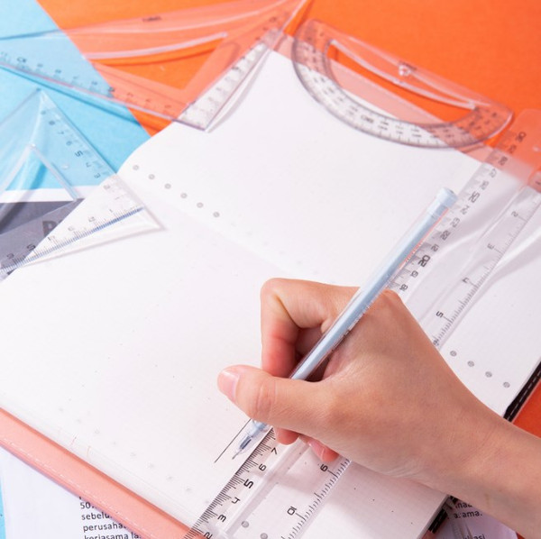 Изображение товара Набор для черчения Deli Pioneer / G00512 (4шт)