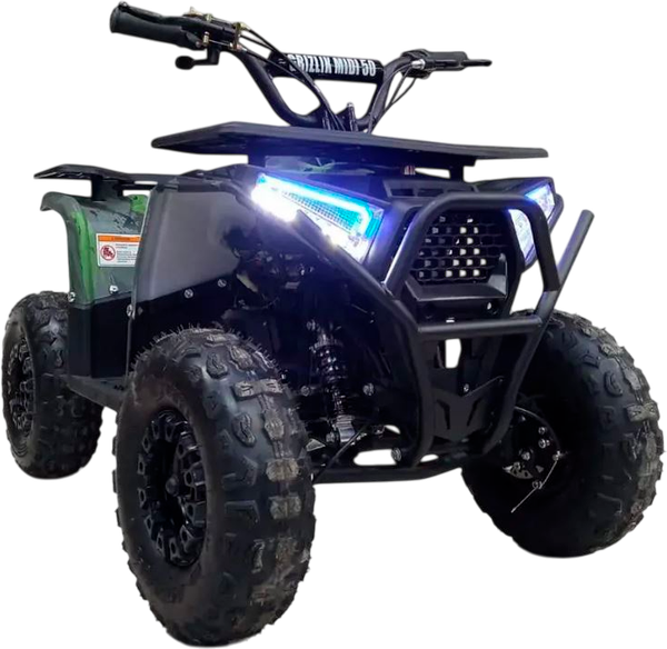 Изображение товара Квадроцикл Motax Grizlik Midi Es Bw (черный/зеленый камуфляж)