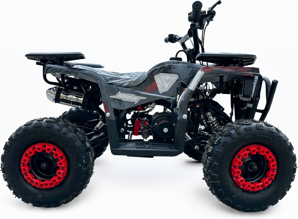 Изображение товара Квадроцикл Motax Grizlik Midi Es Bw (черный/красный камуфляж)