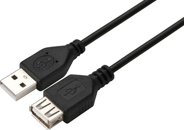 Изображение товара Удлинитель кабеля GoPower 00-00029634 (1.5м, черный)