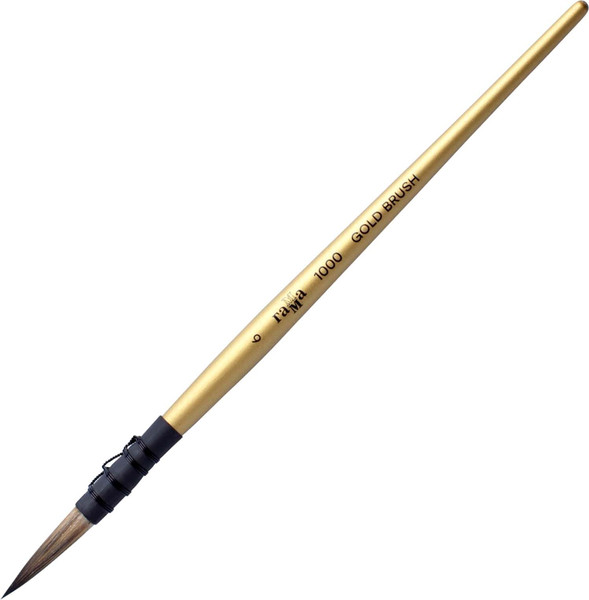 Изображение товара Кисть для рисования ГАММА Gold Brush №6 / 1000006