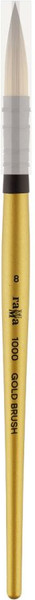 Изображение товара Кисть для рисования ГАММА Gold Brush №8 / 1000008