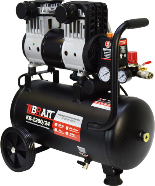Изображение товара Воздушный компрессор Brait KB-1200/24