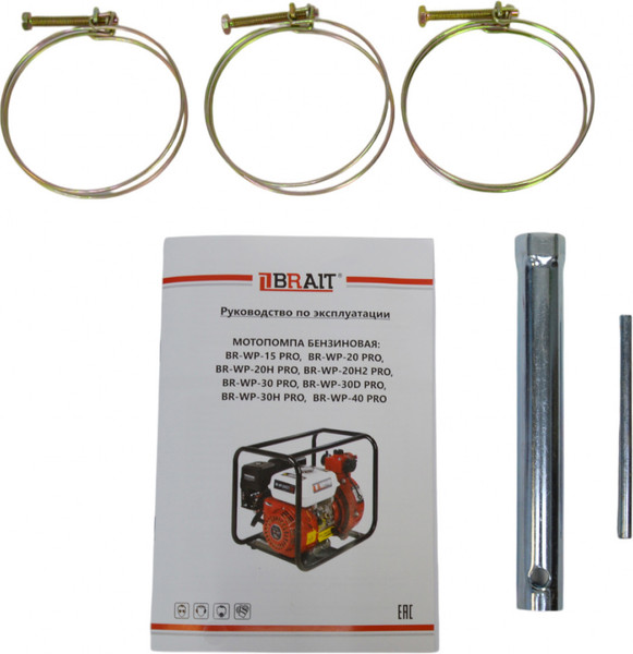 Изображение товара Мотопомпа Brait BR-WP-30D PRO