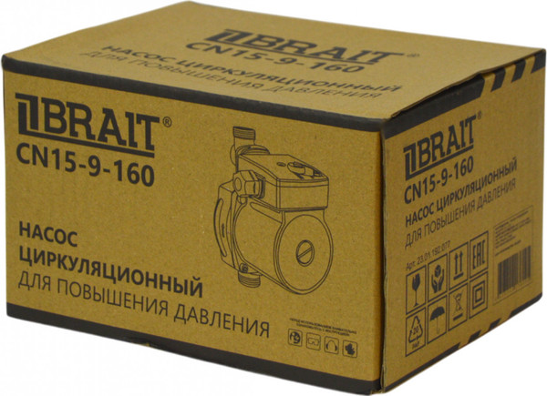 Изображение товара Циркуляционный насос Brait CN15-9-160
