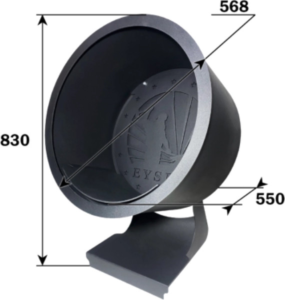 Изображение товара Дровница для камина Eysen Starwood 800