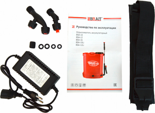 Изображение товара Опрыскиватель аккумуляторный Brait BSA-10Li