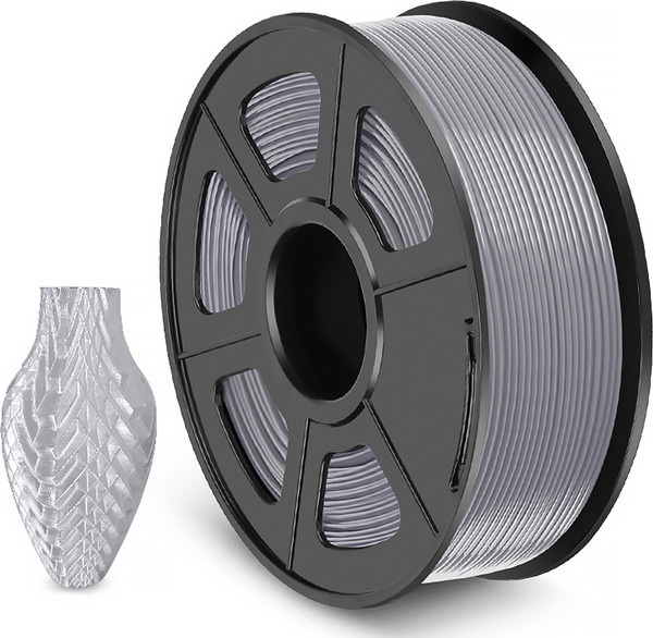 Изображение товара Пластик для 3D-печати NV Print NV-3D-ABS-SILVER (1.75мм, 1кг, серебристый)