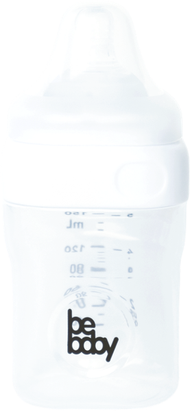 Изображение товара Бутылочка для кормления Be Baby Антиколиковая / R-02B/150 (150мл, белый)
