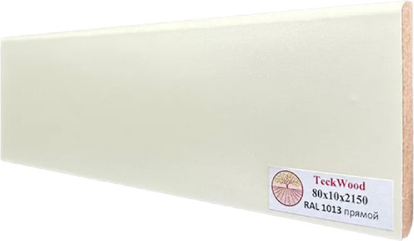 Изображение товара Плинтус Teckwood МДФ Прямой 80x10x2150 (Ral 1013)