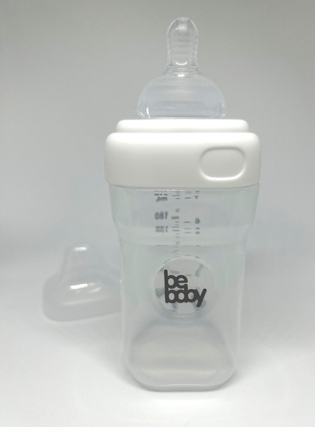 Изображение товара Бутылочка для кормления Be Baby Антиколиковая / R-02B/240 (240мл, белый)