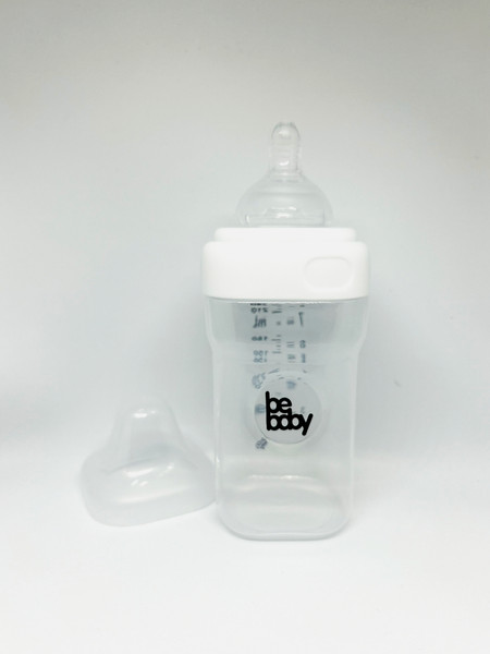 Изображение товара Бутылочка для кормления Be Baby Антиколиковая / R-02B/240 (240мл, белый)