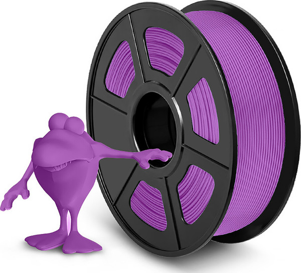 Изображение товара Пластик для 3D-печати NV Print NV-3D-PLA-MATTE-PURPLE (1.75мм, 1кг, матовый фиолетовый)
