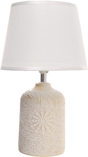 Изображение товара Прикроватная лампа Risalux Цветочное поле 10683273 (белый/золото)