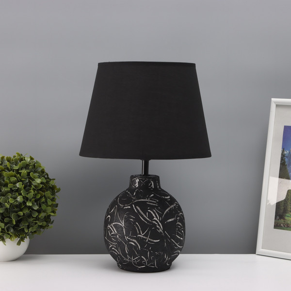 Изображение товара Прикроватная лампа Risalux Луиза 10689393 (черный)