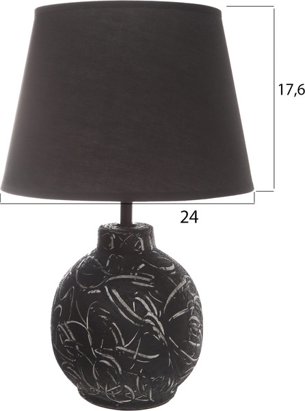 Изображение товара Прикроватная лампа Risalux Луиза 10689393 (черный)