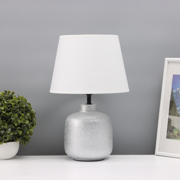 Изображение товара Прикроватная лампа Risalux Кока 10689391 (серебристый)