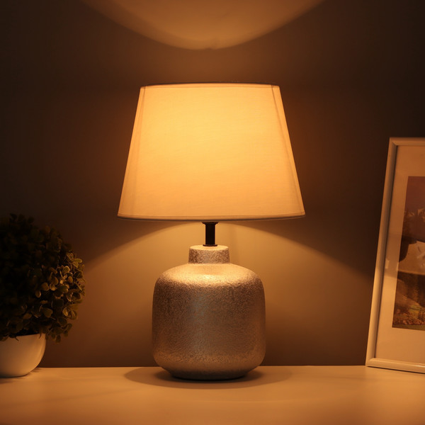 Изображение товара Прикроватная лампа Risalux Кока 10689391 (серебристый)