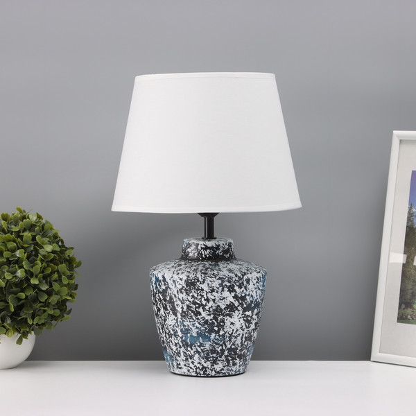 Изображение товара Прикроватная лампа Risalux Клауд 10689389 (черный/белый)