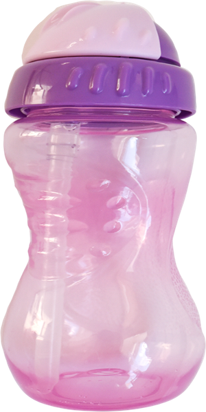 Изображение товара Поильник Be Baby С трубочкой / C-6 (300мл, фиолетовый)