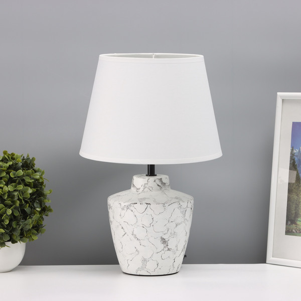 Изображение товара Прикроватная лампа Risalux Клауд 10689386 (белый/черный)