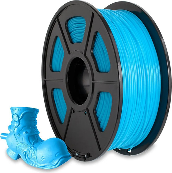 Изображение товара Пластик для 3D-печати NV Print NV-3D-PLA-NOCT-BLUE (1.75мм, 1кг, синий)
