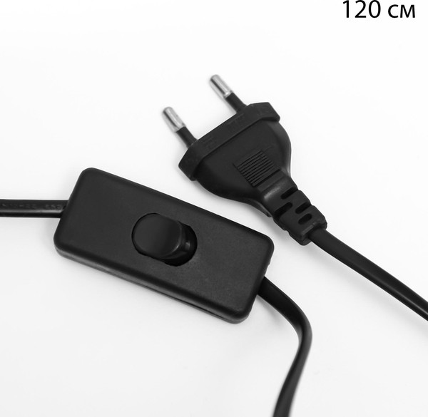 Изображение товара Прикроватная лампа Risalux Кира 10689381 (черный/белый)