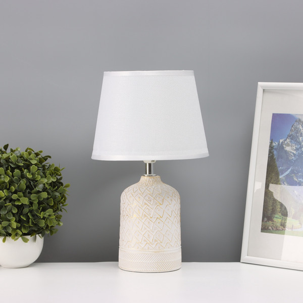 Изображение товара Прикроватная лампа Risalux Узор 10683277 (белый)